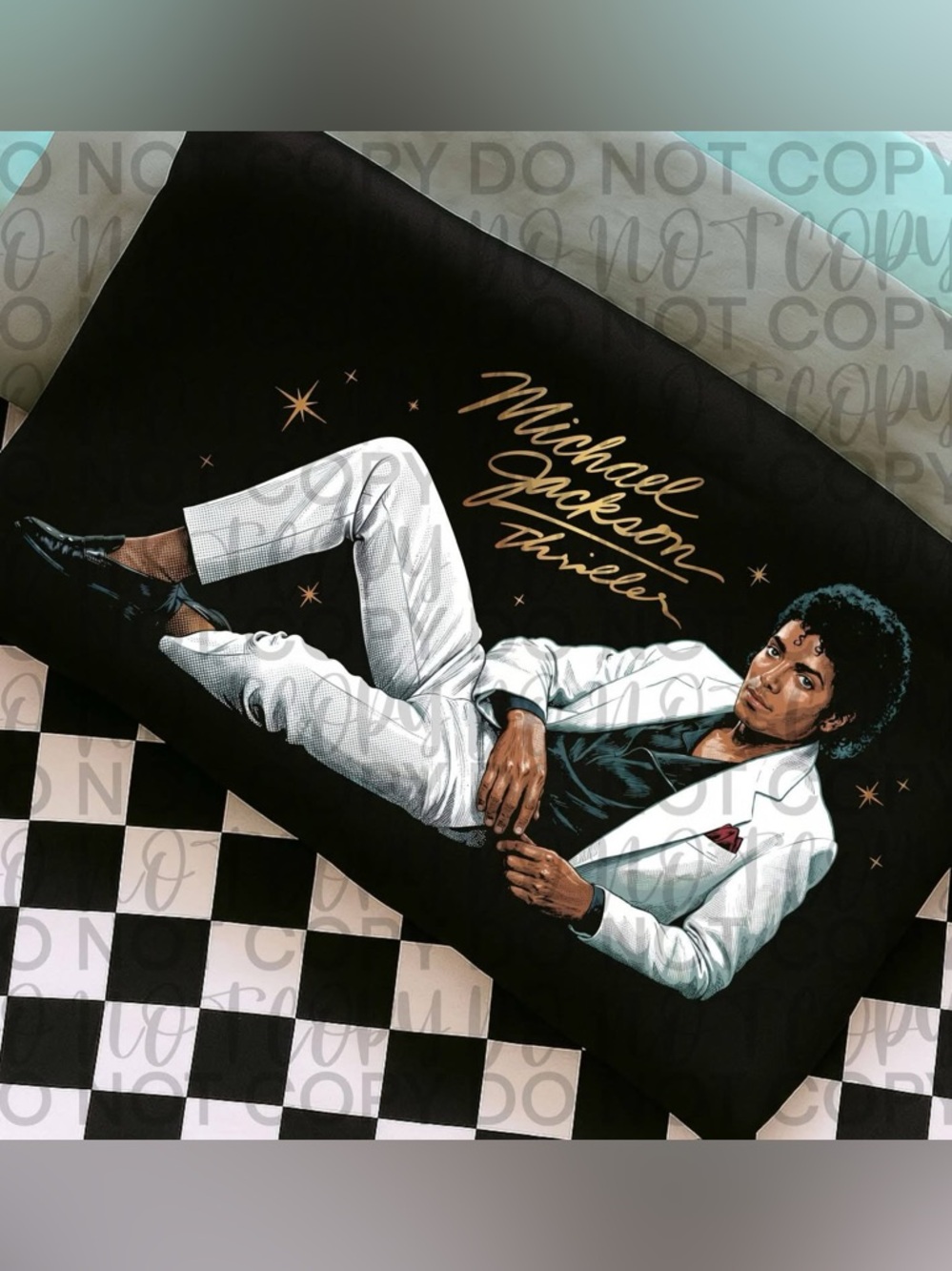 Black Graphic MJ Tshirt XS-3X